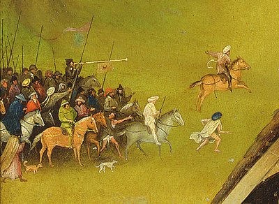 The Adoration of the Magi (detail) by Hieronymus Bosch